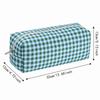 Soft Curler Storage Bag Plaid Pattern Curling Iron Carrying Case  Bathroom Storage