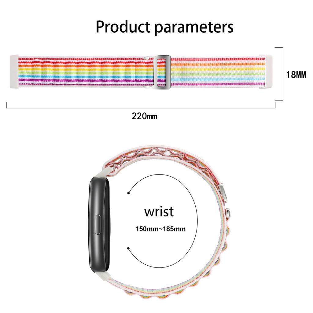 Альпийская петля для Huawei Band 9 8 Аксессуары для ремешка Регулируемый браслет Эластичный нейлоновый браслет Correa для Huawei Band9 band8 band