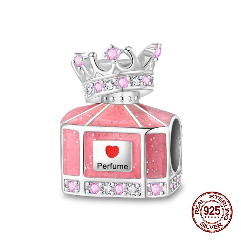 Новые 925 стерлингового серебра духи светящиеся яичные скорлупы подвески бусины подходят 925 оригинальный браслет DIY изысканные украшения на день рождения подарки