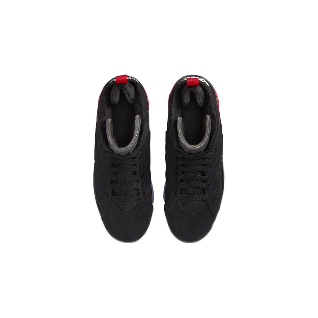 Jordan MVP Jumpman Нескользящие Высокие Детские Баскетбольные Кроссовки Черно-Красные Подростковые DZ5577-061