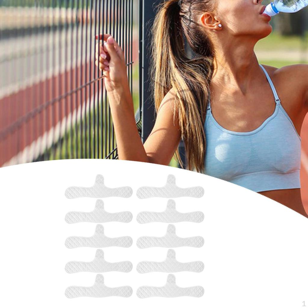 10 шт. хлопковые вкладыши для бюстгальтера, удобные многоразовые подгузники для женщин