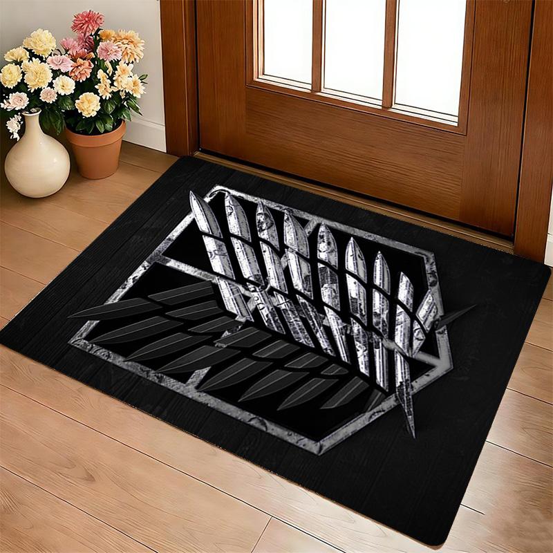 Attack Titan Living Room Nonslip Area Rug Soft Carpet For Bedroom Game Playroom Sofa Office Home Decor Doormat Christmas Gift C930937