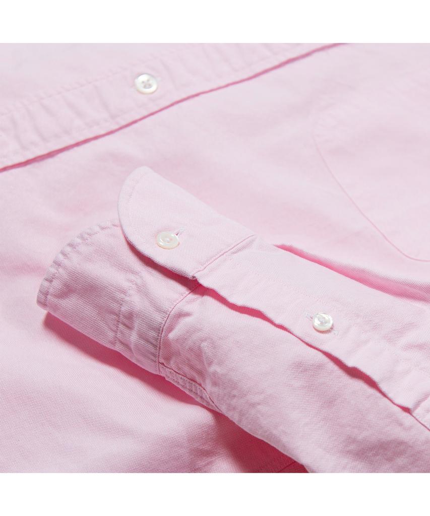 PRODESHIRT [Обычный] Оксфордская рубашка D-300 (розовый)