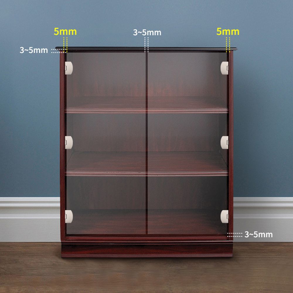 Home Connector Hardware Furniture Supplies Glass Door Hinge Cabinet Hinge Clip Window Accessories