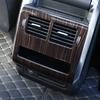 Для Land Rover Range Rover Sport 2014-17 ABS Панель центральной консоли автомобиля Рамка заднего дефлектора воздуха Наклейка Аксессуары для интерьера автомобиля