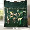 Ретро Z-Zelda Мультяшный Линк Игры Фланелевое Одеяло, Ультра Мягкий Теплый Плюшевый Плед для Дома Спальни Кровати Дивана Походного Пикника Ребенка