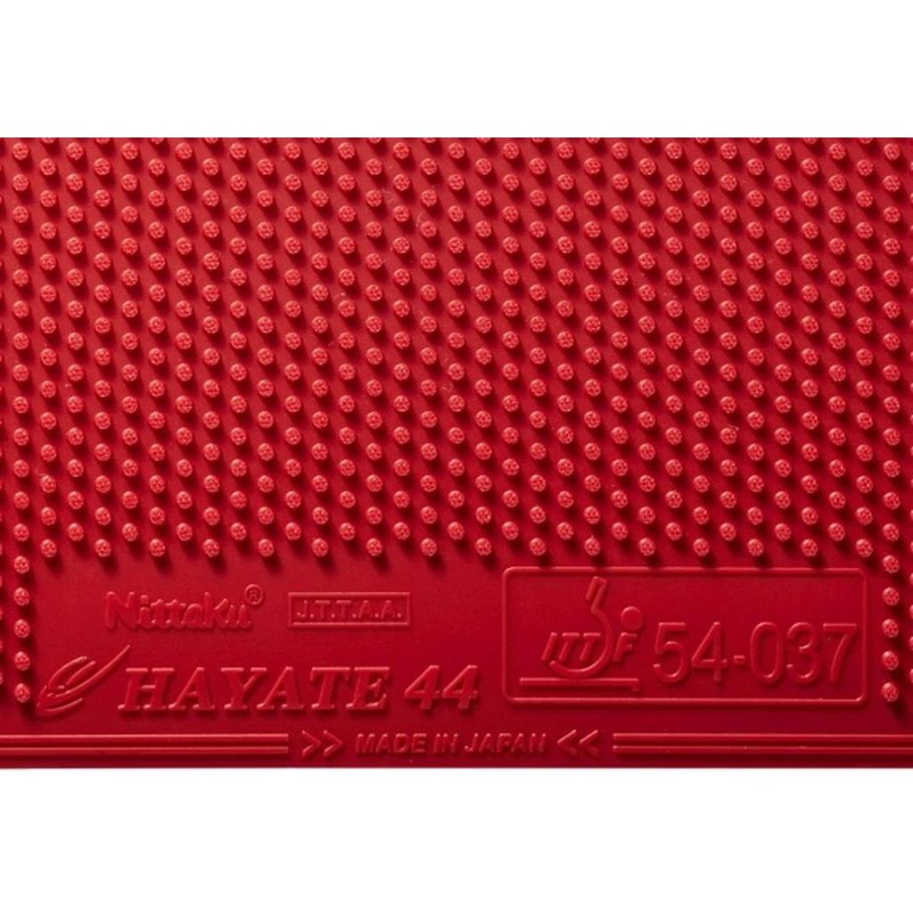 Накладка для настольного тенниса Nittaku Hayate 44 Large Ball Speed Red MAX NR-8575
