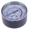 Bar Air Pressure Gauge 13Mm 1/4 Bsp Thread Double Scale For Air Compressor