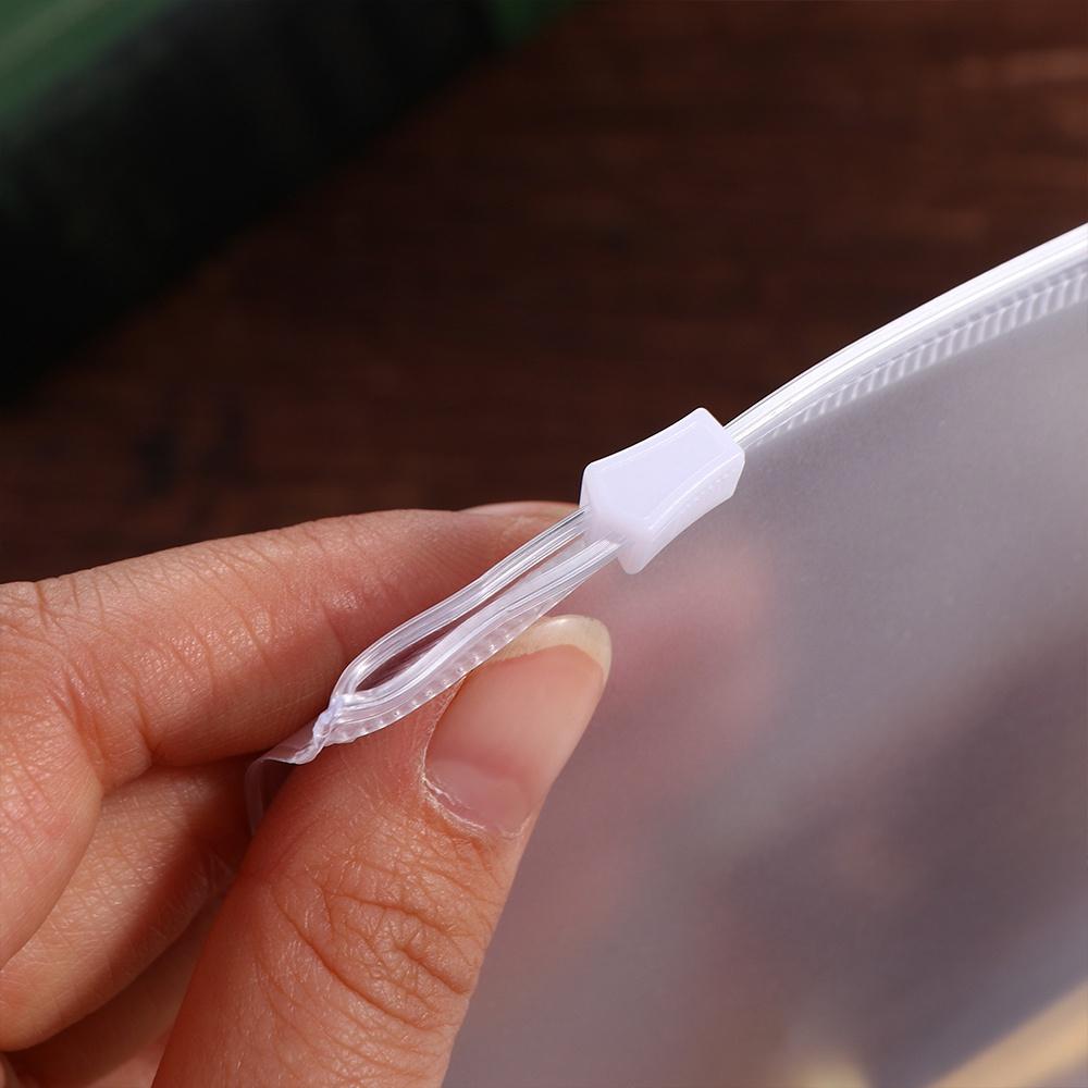 Loose Leaf Storage Bag Zipper PVC Binder Document Document Folder Folder Pouch File Organizer