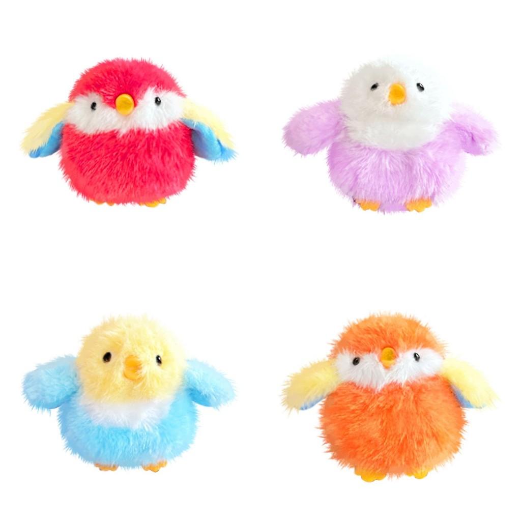 Плюшевая игрушка животное Брелок-птица из мягкого короткого плюша для детей и студентов