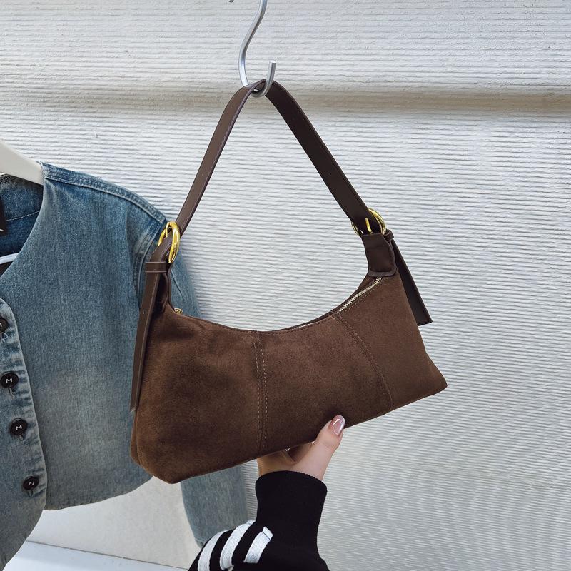 Женская ретро сумка кроссбоди большой вместимости - Новый текстурированный дизайн, Универсальная и повседневная ежедневная сумка под мышкой