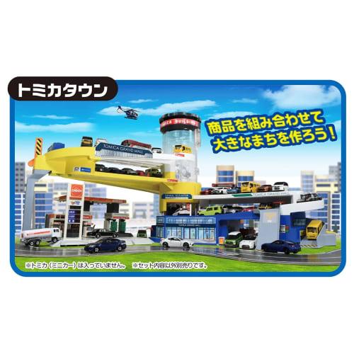 TAKARA TOMY "Tomica Double Action Tomica Building" Мини-машинка Игрушка-машинка для мальчиков от 3 лет и старше Соответствует стандартам безопасности игрушек Сертификация знака ST TOMICA