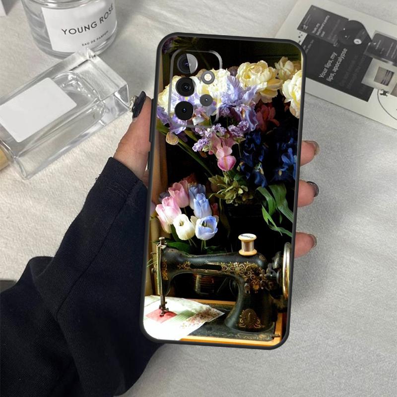 Чехол для швейной машины для Samsung Galaxy A54 A34 A14 A36 A56 A06 A13 A53 A32 A12 A22 A52 A35 A17 A16 A55 A15