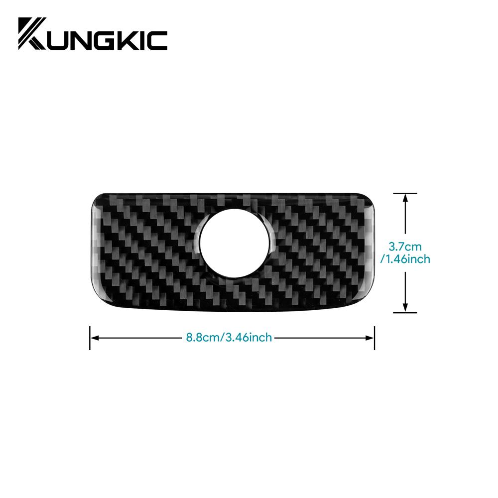 Real Soft Carbon Fiber Sticker For Subaru WRX/WRX STI 2025 2025 2025 LHD RHD Co-pilot Storage Box Handle Interior Accessories