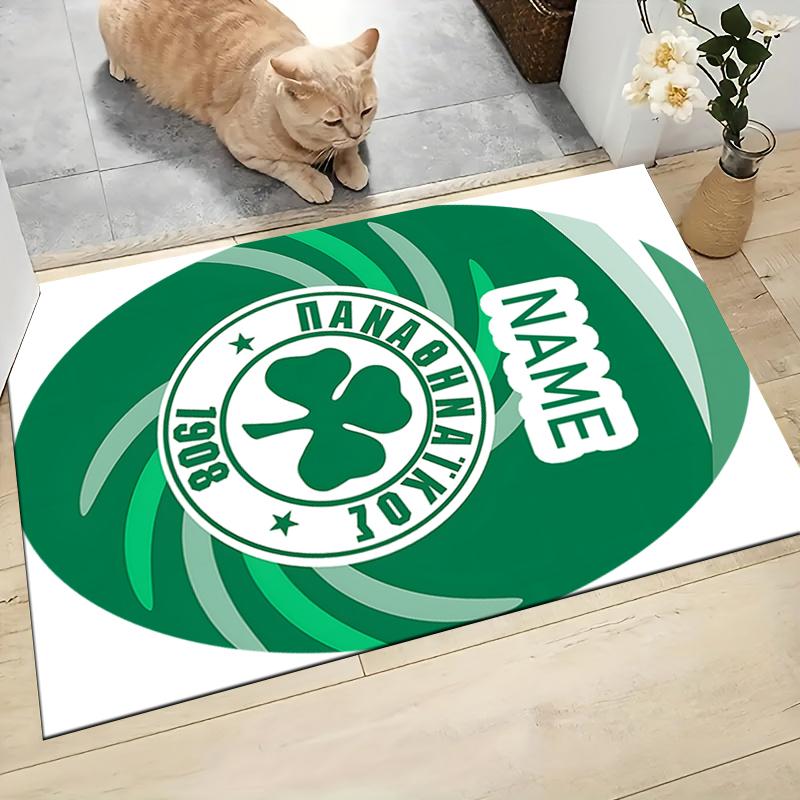 Custom Name Getafe FC Crest Carpet Rug Customizable Soft Washable Anti-Slip Home Living Room Sofa Mats Personalized Rug. 0909220