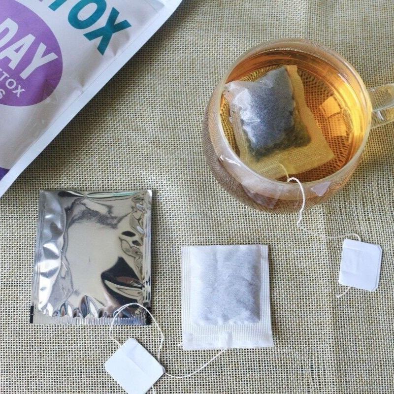 28 дней Детокс Slim Fit Чай Потеря веса Органический травяной набор Красота кожи Худышка