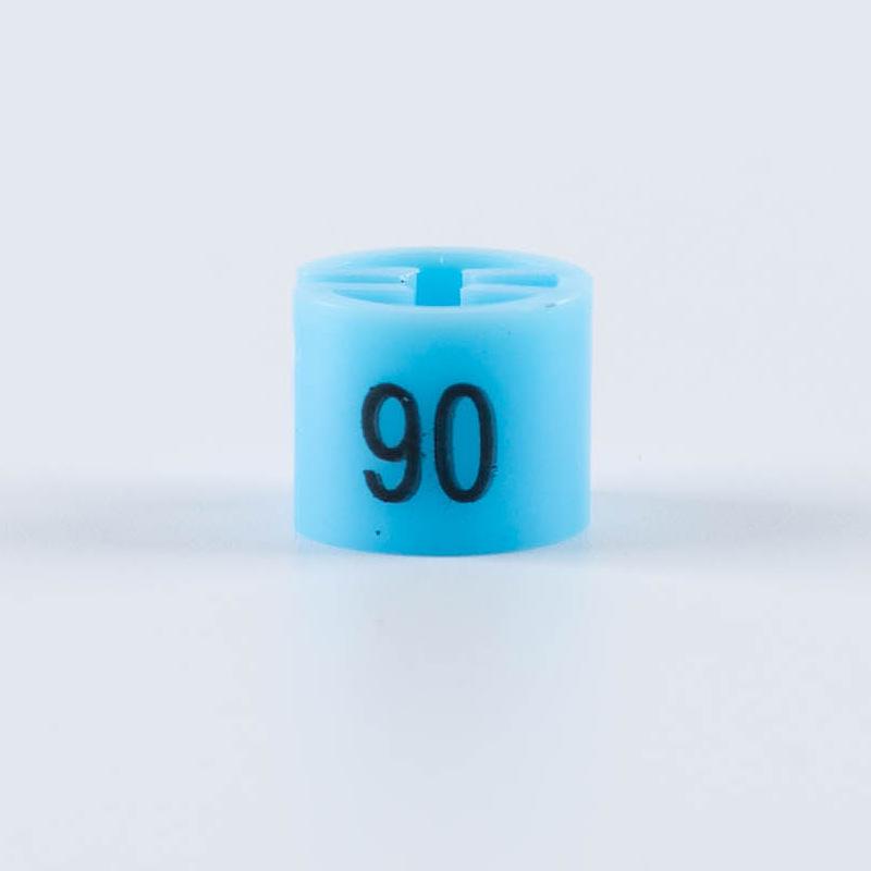 Красочный магазин детской одежды Двусторонняя печать Пряжка для размера Круглые вешалки