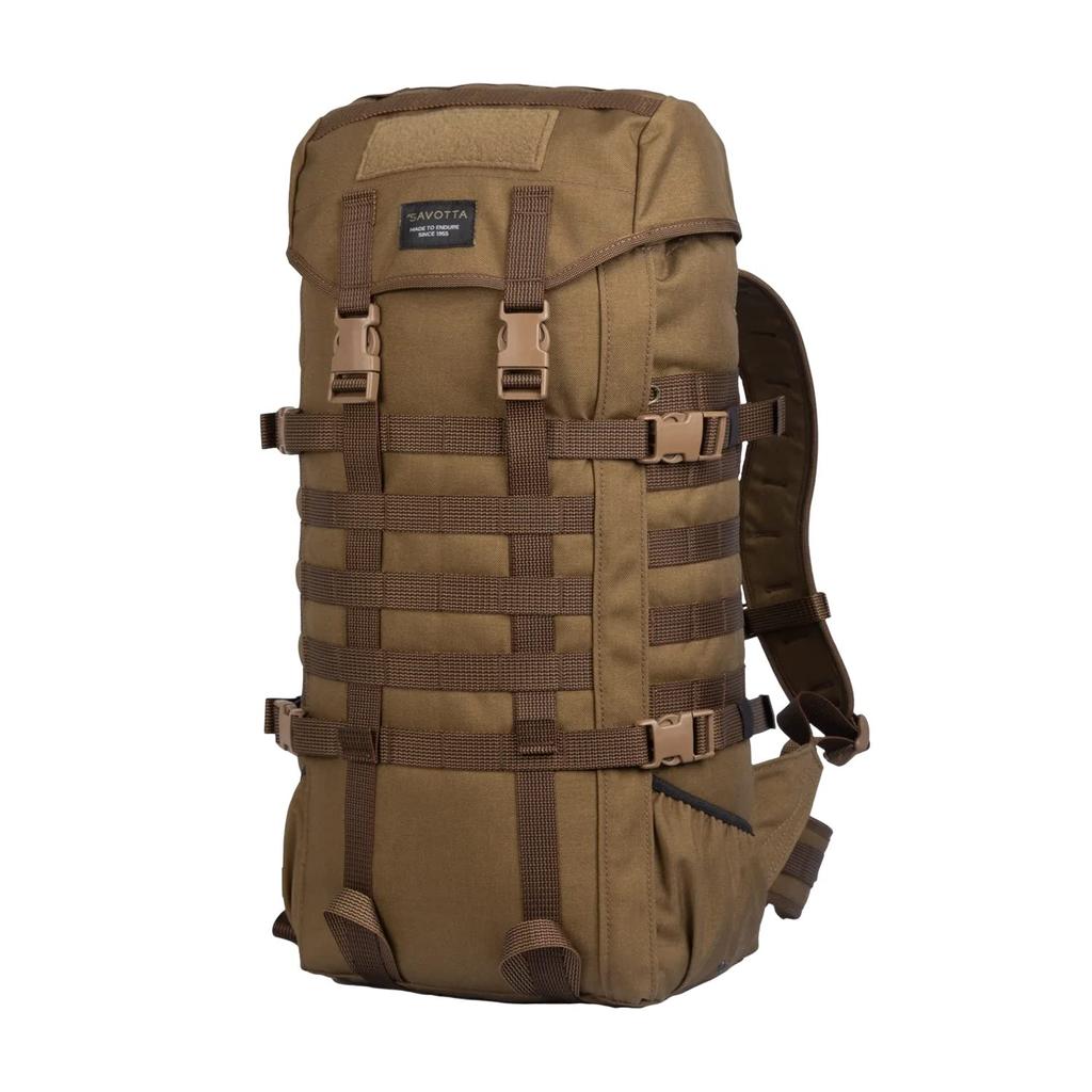 Savotta Yakari M 30L Brown Backpack Rucksack Finnish Army Camping Outdoor Solo Camping Camping Equipment Outdoor Equipment Disaster Prevention
