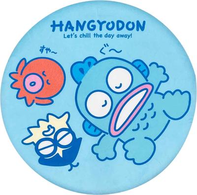 Плюшевая подушка Hangyodon Sanrio Memory от Morishita Makura, Персонажи, Охлаждающая, Пена, Синяя, 40x40x4см, (Номер продукта 426971)