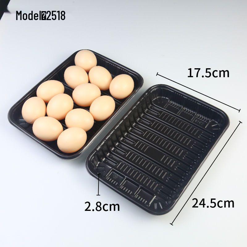 Одноразовый свежий лоток для мяса и овощей, желтый