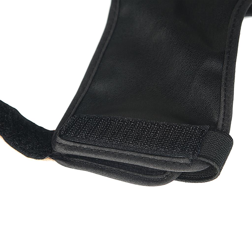 Перчатки для стрельбы из лука и перчатки для освобождения лука из искусственной кожи и коровьей кожи с защитой на 3 пальца S-XL для мужчин и женщин