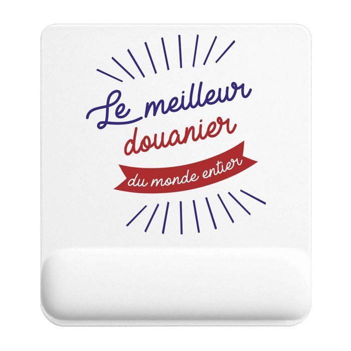 Tapis de souris - PLANETEE - Meilleur Monde - 22x18 cm - Surface lisse antidérapante - Épaisseur 3 mm