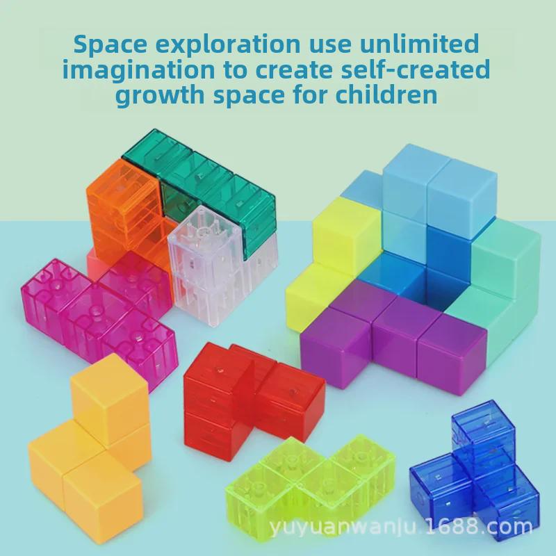 Magnetic Rubik's Soma Cube: Educational Building Blocks for Kids Aged 6+