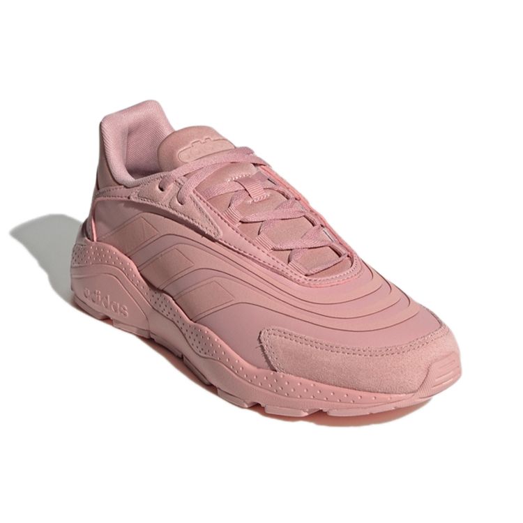 adidas Neo Crazychaos 2.0 Кожа Ткань Спорт Ретро Прочные Нескользящие Амортизирующие Низкие Повседневные Кроссовки Женские Розовый GZ0985