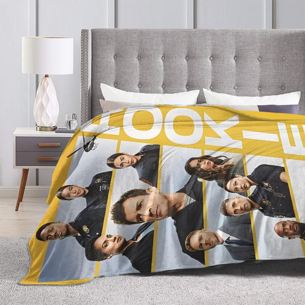 The Rookie TV Show Flannel Blankets Soft Throw Blanket for Living Room Picnic Graphic Bedspread Sofa Bed Cover