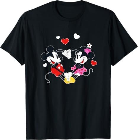 And Hearts Black TShirt