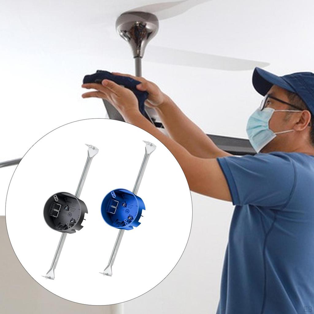 Потолочный вентилятор Кронштейн Электрическая коробка Круглая розетка Коммерческий монтажный кронштейн