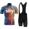 Cycling Jersey Set Summer Short Sleeve Breathable Bike Cycling Clothing Maillot Ropa Ciclismo Uniform Suit