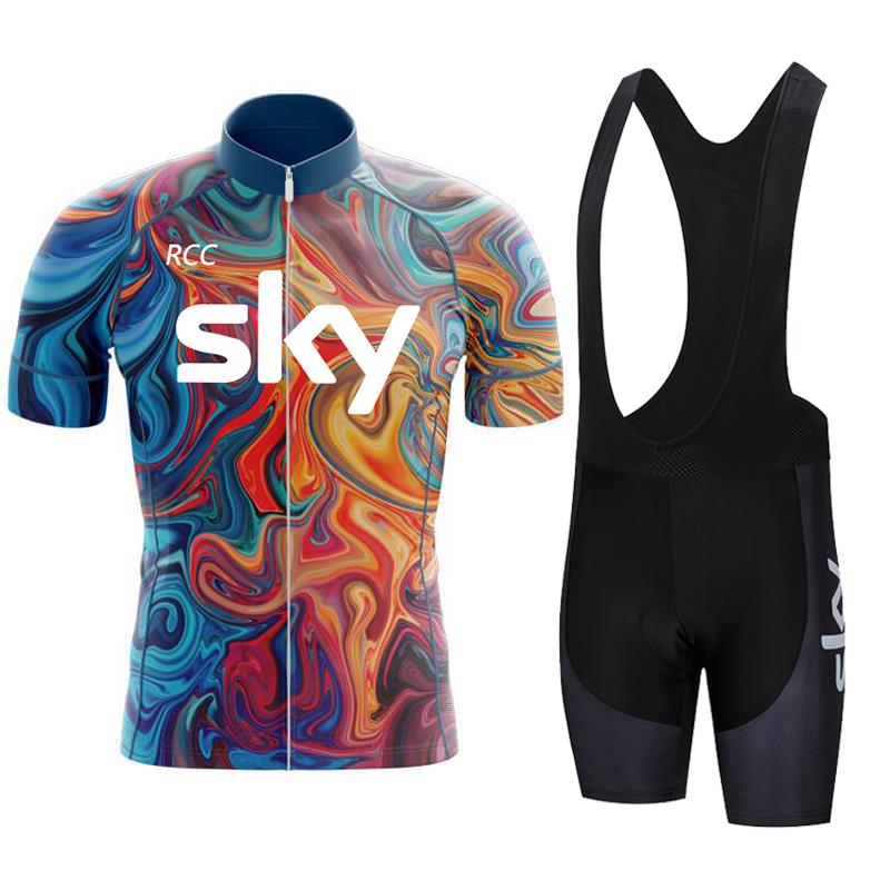 Cycling Jersey Set Summer Short Sleeve Breathable Bike Cycling Clothing Maillot Ropa Ciclismo Uniform Suit