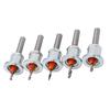5pcs 90-Degree Angle Tapered Countersink Bit Carbide Tipped Self Tapping Screw Bit  Hole Drilling
