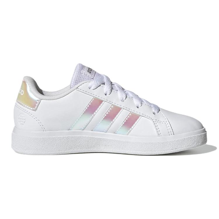 adidas Grand Court 2.0 для детей постарше 'White Iridescent' GY2326
