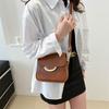 Chic Casual Commuter Small Square Shoulder Crossbody Handbag For Everyday Use