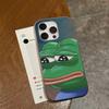 Интернет-мем Пепе Лягушонок Грустный Чехол для Телефона для IPhone 17 16 15 14 Plus 11 12 13 Pro Max Ударопрочная Защита Мягкая Задняя Крышка