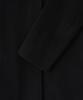 Basika Wooden Cashmere Balmacaan Long Coat (Black)