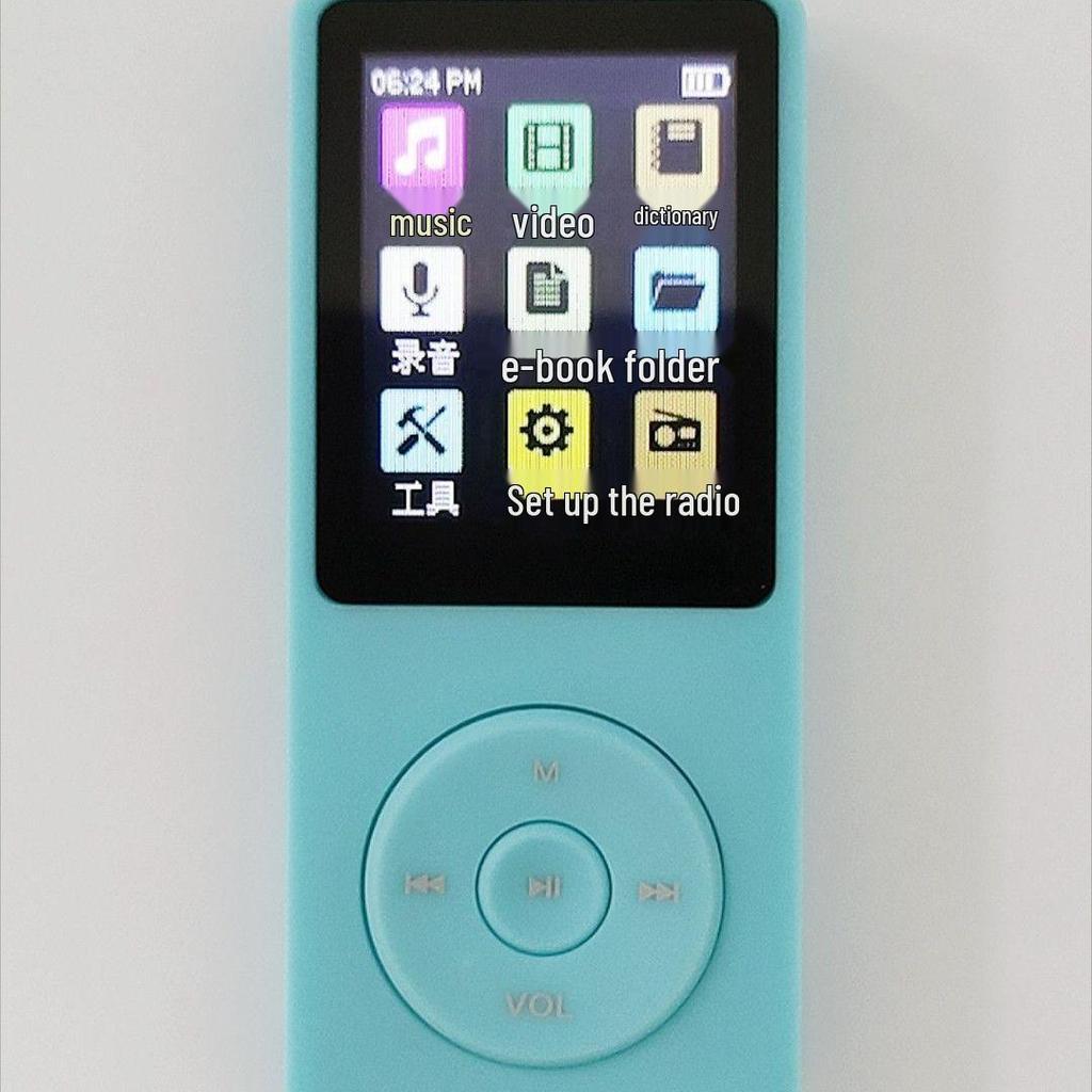 Металлический сенсорный MP3/MP4 Bluetooth Студенческий музыкальный плеер и электронная книга