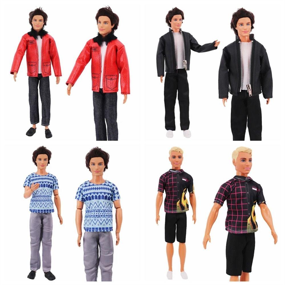 Overcoat Ken Doll Clothes Daily Wear Prince Ken Sportswear Ken Boy Clothes Children's Gift
