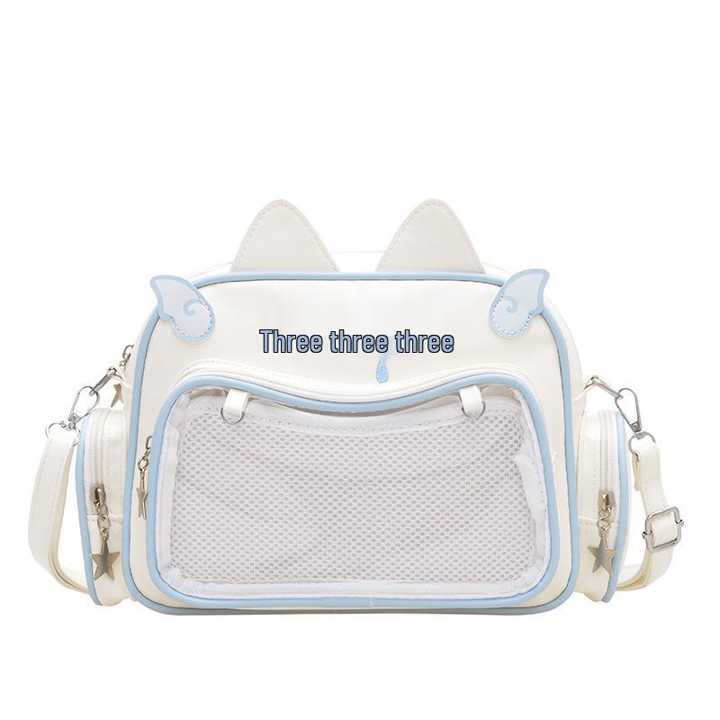 Пряная Девушка Меха Мяу Итабаг: Милый, Универсальный Колледж Рюкзак на Плечо и Кроссбоди