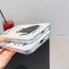 Чехол с милым мультяшным котом для Magsafe, чехол для телефона с беспроводной зарядкой для iPhone 15 Pro, чехол для iPhone 14 11 12 13 Pro Max 14 15 Plus, прозрачный чехол