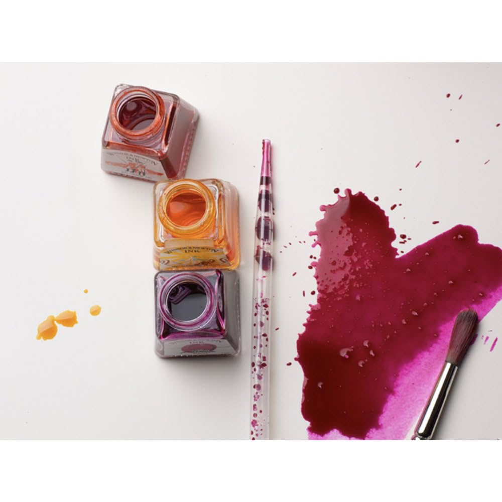 Winsor Newton Drawing Ink 14ml H Set & 8-Color