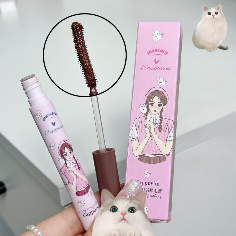 Mascara Dense Long Dazzling And Natural And Thick Longlasting Curling Eyelashes With Clear Roots