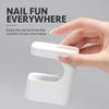 Efficient Curing Portable Nail Lamp Quick Dry Small Nail Cure Light U-Shape UV Nail Dryer  Gel Nail