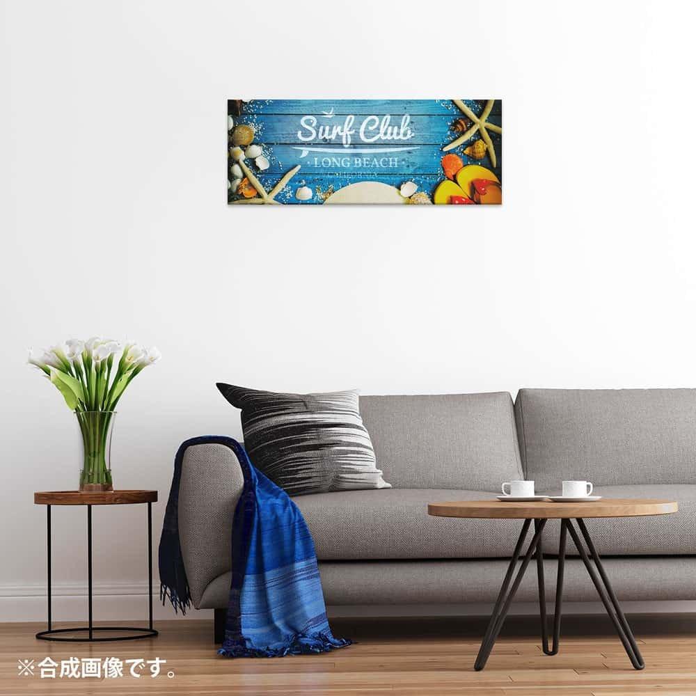 Art Deli West Coast Style Fabric Wall Art Panel, popa-w-1705-01, 30 x 78.5 cm