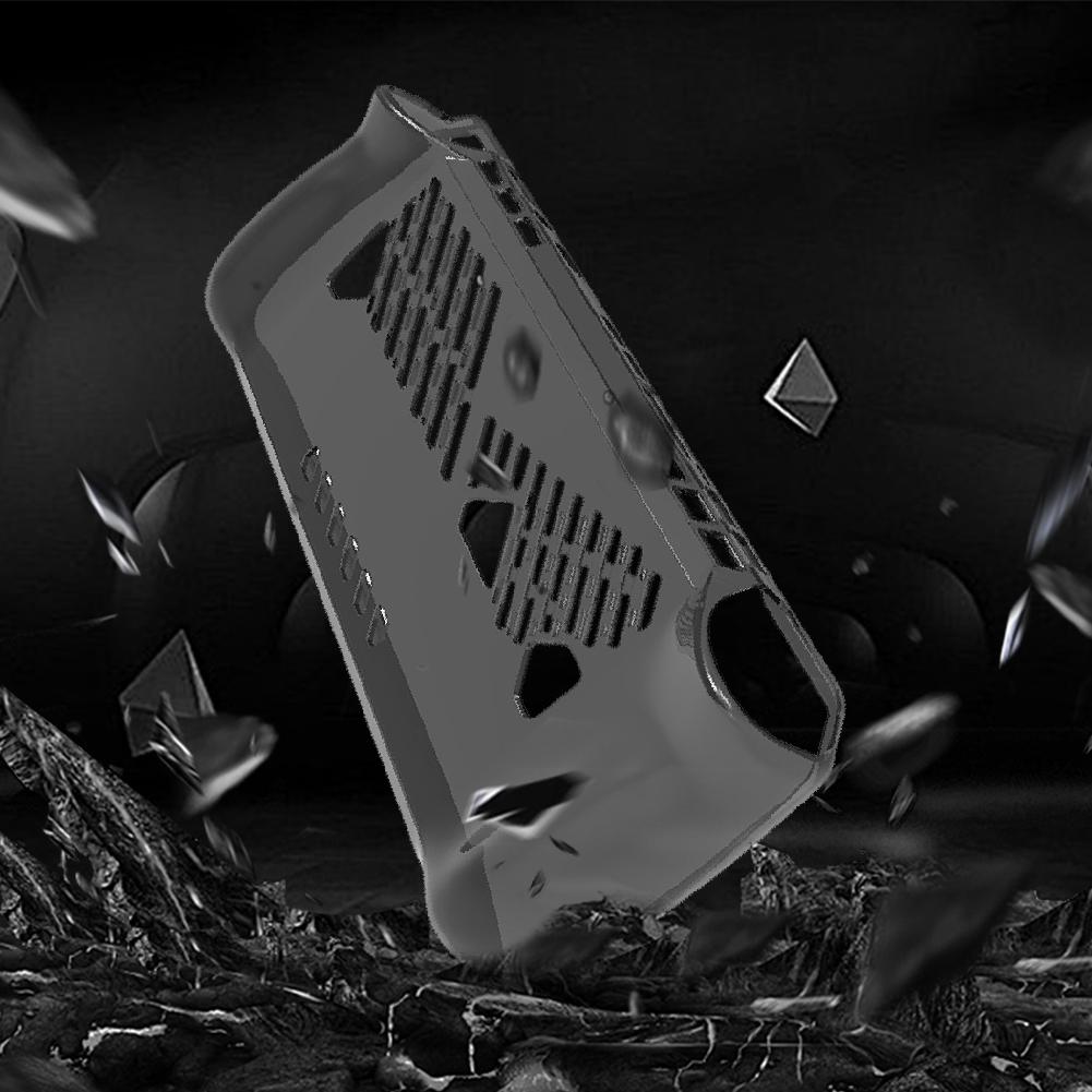 For ASUS ROG Ally X Game Console TPU Protective Case Anti-drop Heat Dissipation Transparent Protective Cover Soft Shell