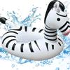 Надувные игрушки для бассейна Zebra, водные игрушки, оборудование, плавающее кресло, летний плавательный круг для малыша, надувное плавающее сиденье, семейная вечеринка
