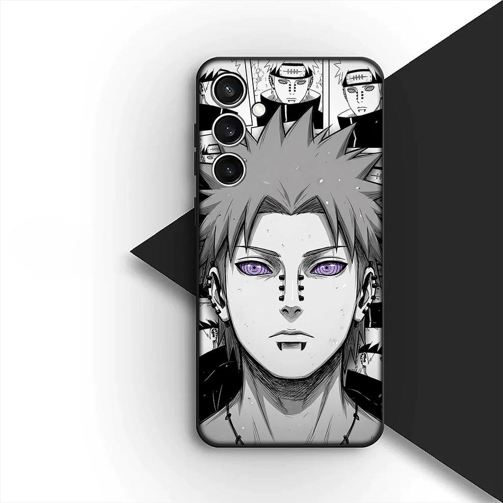 for Samsung Galaxy S10 S8 S9 Plus A33 A34 A31 70 A71 A72 Note 20 9 8 S10E Phone Cover Soft Case Might Guy Pain Narutos Akatsuki