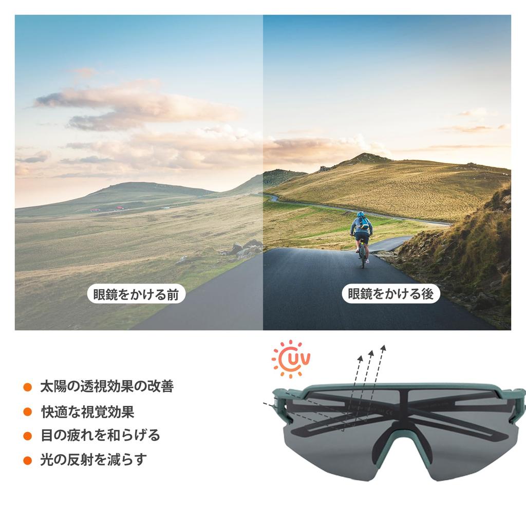 Поляризационные солнцезащитные очки Rock Bros для UV400 поляризованные блики чехол для хранения велоспорт и зеленый спорт, защита, ультралегкие линзы, уменьшение,